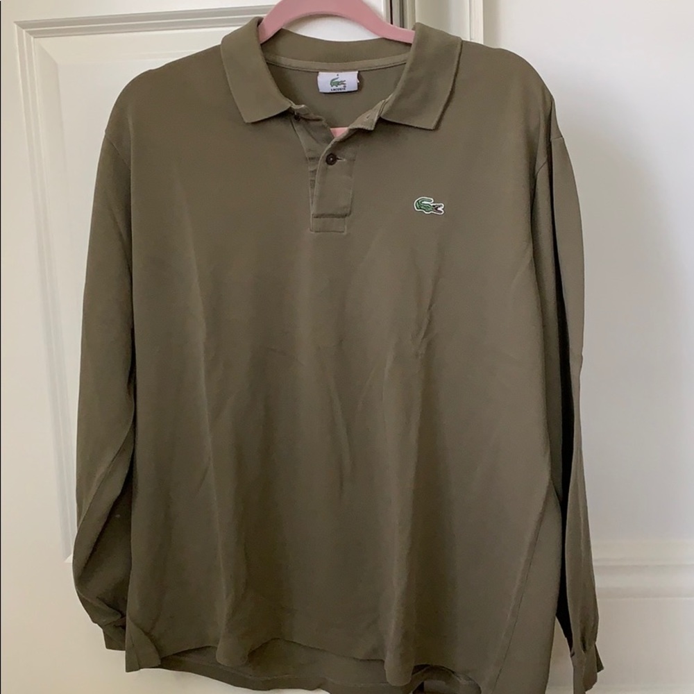 Men’s long sleeve prima cotton polo
